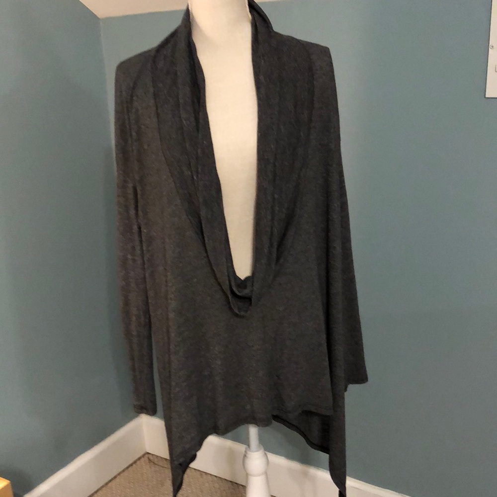 Michael Stars Handkerchief Hem Long-Sleeve Tunic